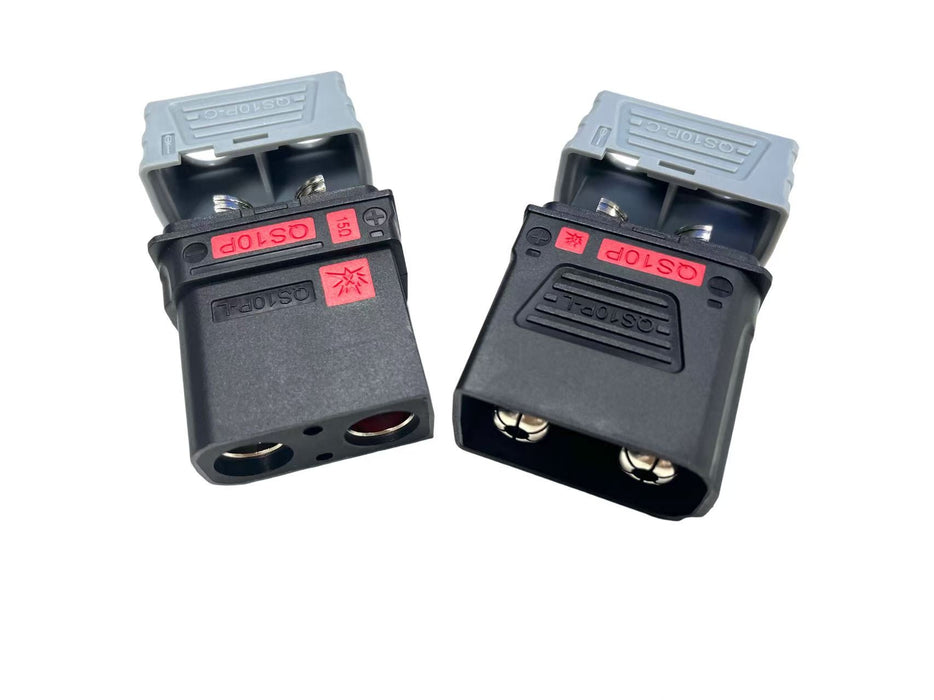 QS10P-L Nickle QIUSHANG Antispark Plug 210A High Current Connector for Batteries Radio Systems Motor Charging Components