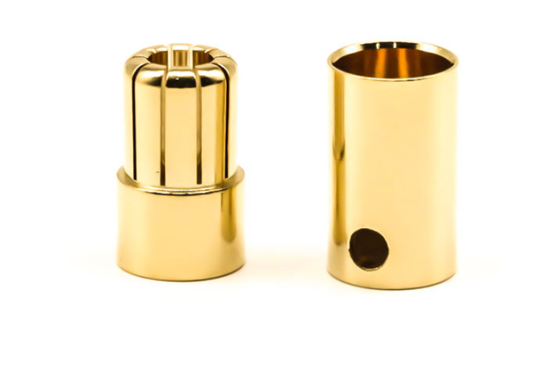 8mm 8.0mm 130A Max 180A Gold-plated Bullet Plug High Current Banana Connector