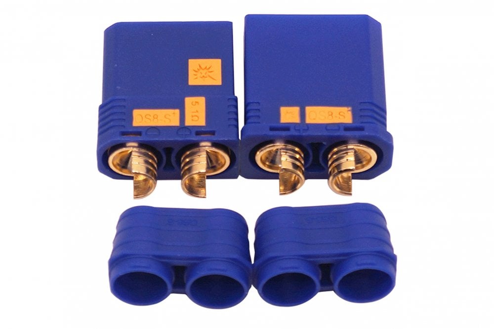 QS8S+ Longer Connector 130A Blue Antispark Connector Male And Female High current connector