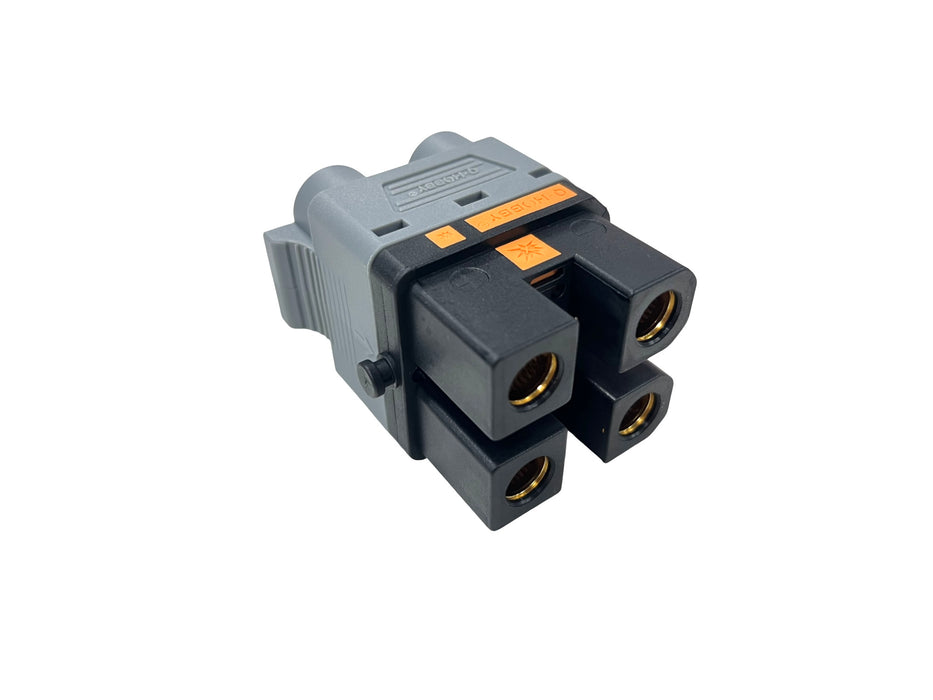 QS10 2+2 360A 450A Connector lock panel mounting type safe Black Antis ...