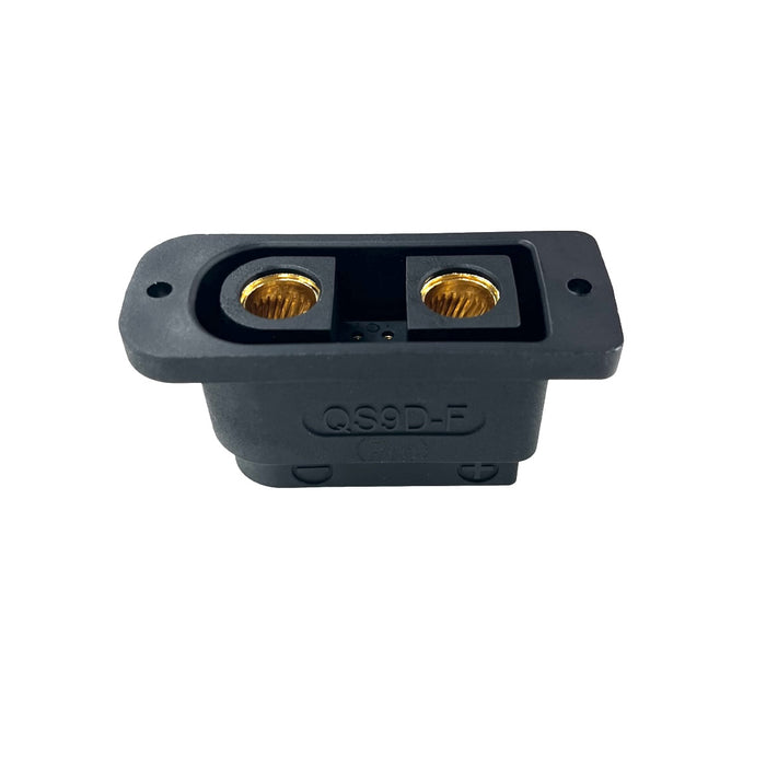 QS9D-F-Pro 4P Torsion Spring Connector Black High Current Anti spark Connector Female QIUSHANG