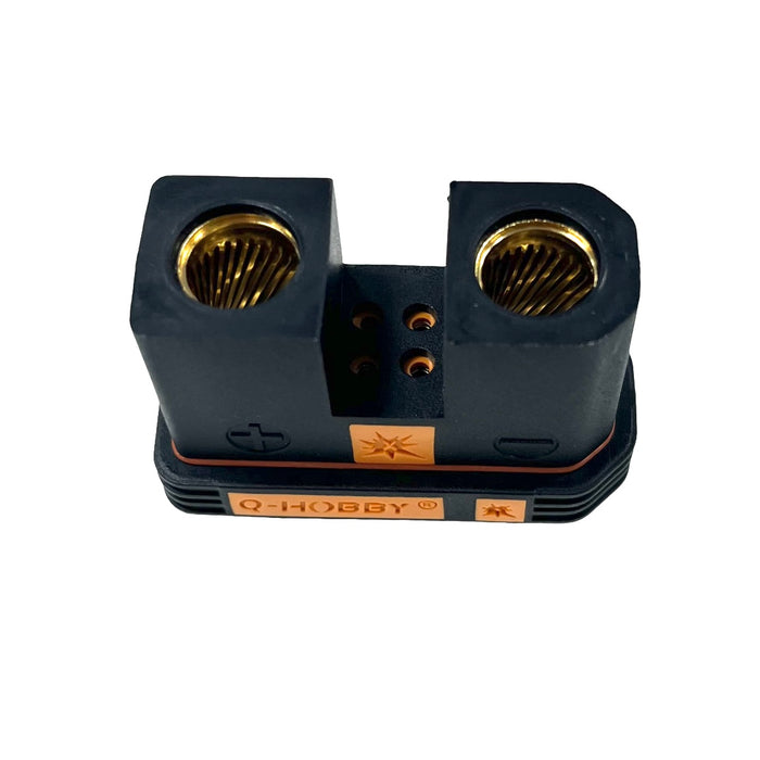 QS10-S-F-Pro 4P Torsion Spring Connector Black Antispark Connector High current connector Female