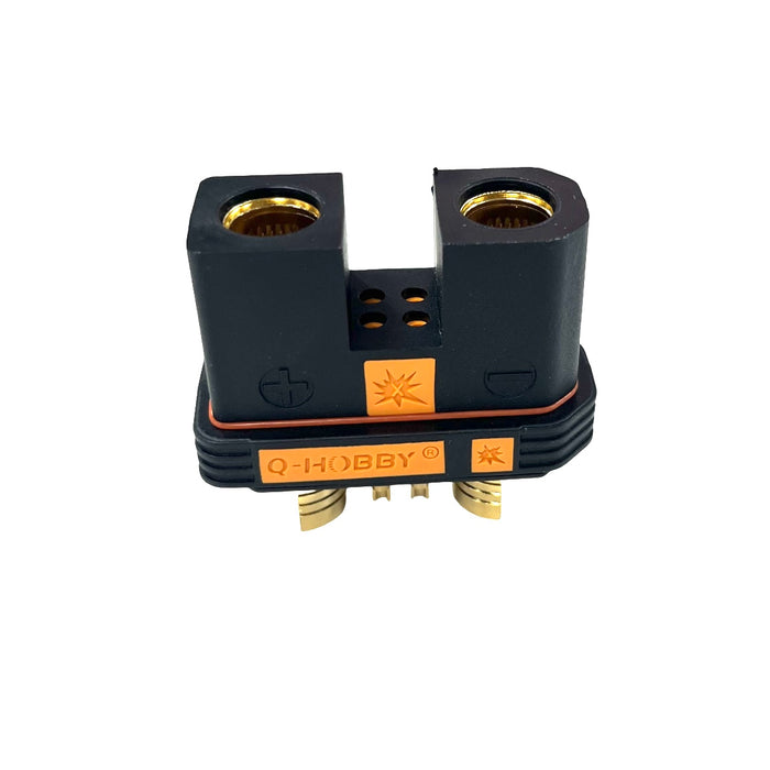 QS10-S-F-Pro 4P Torsion Spring Connector Black Antispark Connector High current connector Female