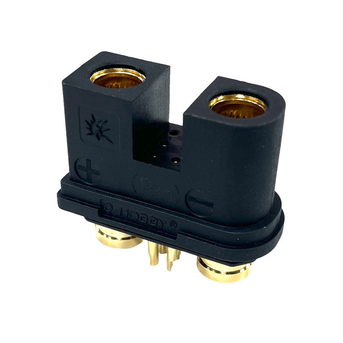 QS9L-F-Pro 4P Torsion Spring Connector Black Hig Current Anti spark Connector Female with Cover