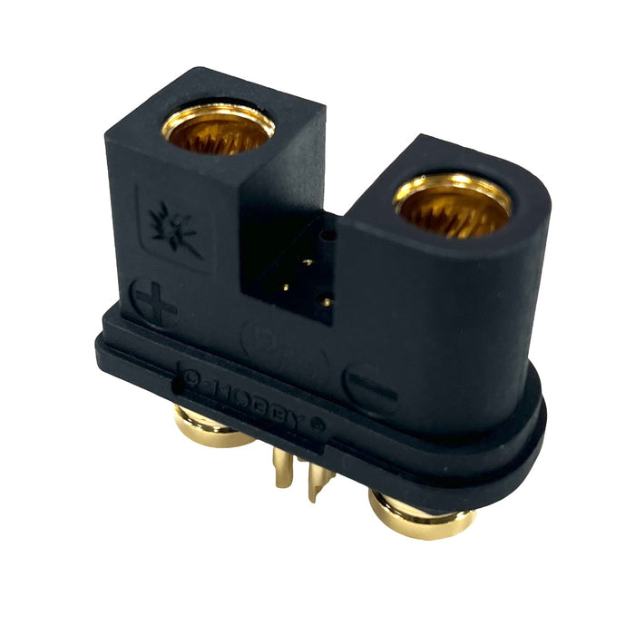 QS9L-F-Pro 4P Torsion Spring Connector Black Hig Current Anti spark Connector Female with Cover