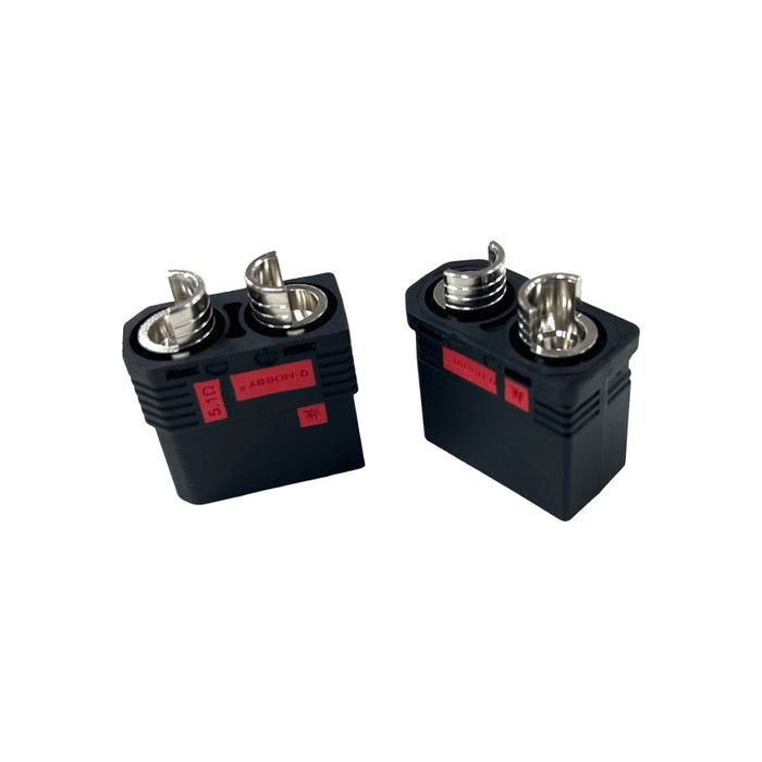 QS8 Nickle Connector Black Antispark Connector High current connector Male And Female