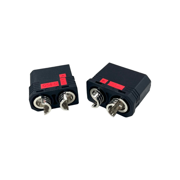 QS8 Nickle Connector Black Antispark Connector High current connector Male And Female