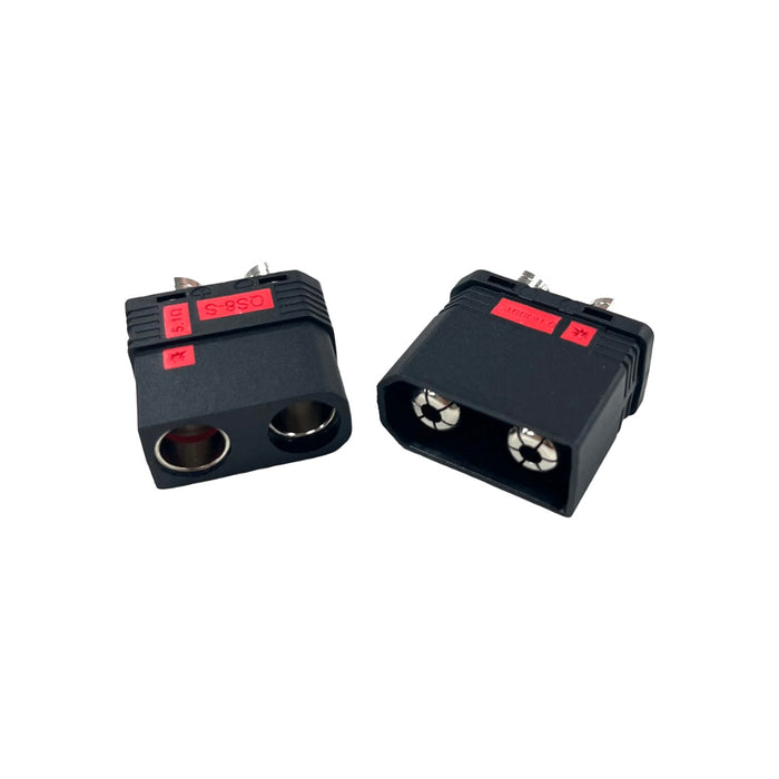 QS8 Nickle Connector Black Antispark Connector High current connector Male And Female