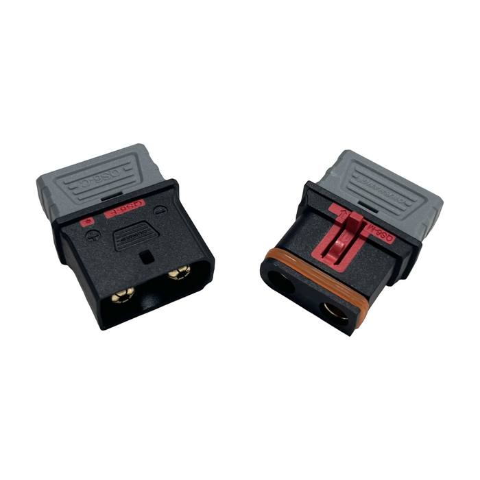 QS6 anti spark connector with lock for RC drone 70A to 100A battery and charger