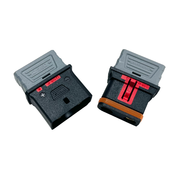 QS6 anti spark connector with lock for RC drone 70A to 100A battery and charger