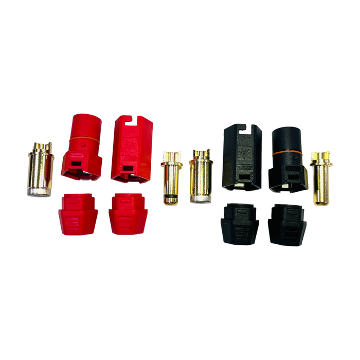 QS8H Gold Single lock waterproof ring Antispark Connector For Electric bicycle electric motor car Energy storage battery UAV Drone airplane QIUSHANG