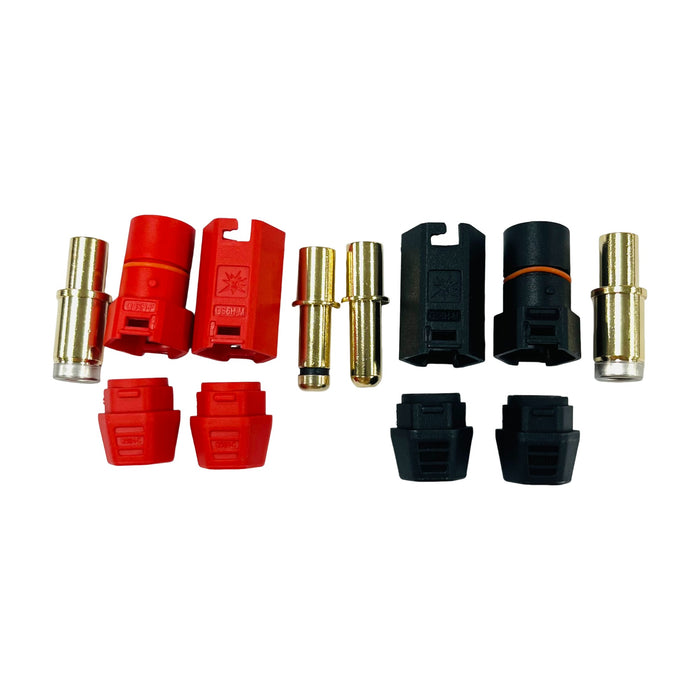 QS6H Gold Single lock waterproof ring Antispark Connector For Electric bicycle electric motor car Energy storage battery UAV Drone airplane QIUSHANG
