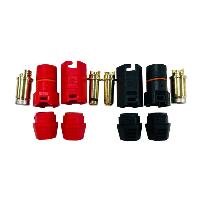 QS6H Gold Single lock waterproof ring Antispark Connector For Electric bicycle electric motor car Energy storage battery UAV Drone airplane QIUSHANG