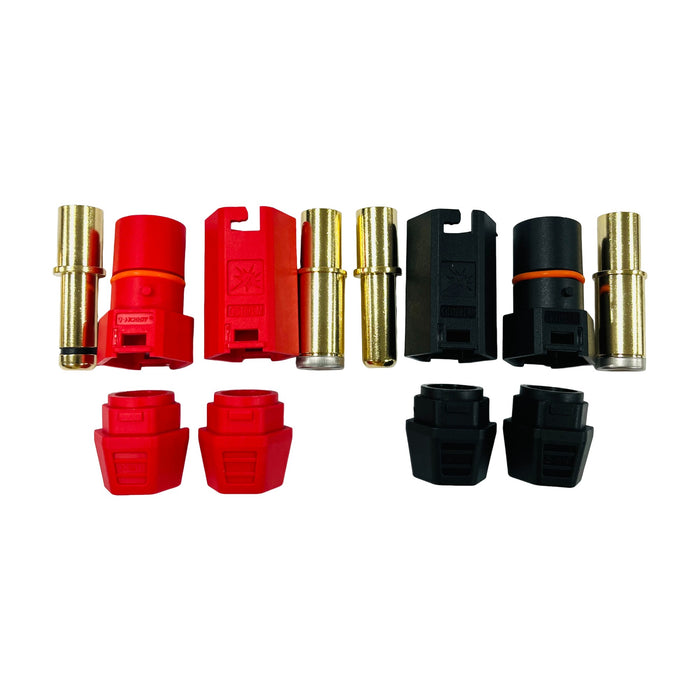 QS10H Gold Single lock waterproof ring Antispark Connector For Electric bicycle electric motor car Energy storage battery UAV Drone airplane QIUSHANG
