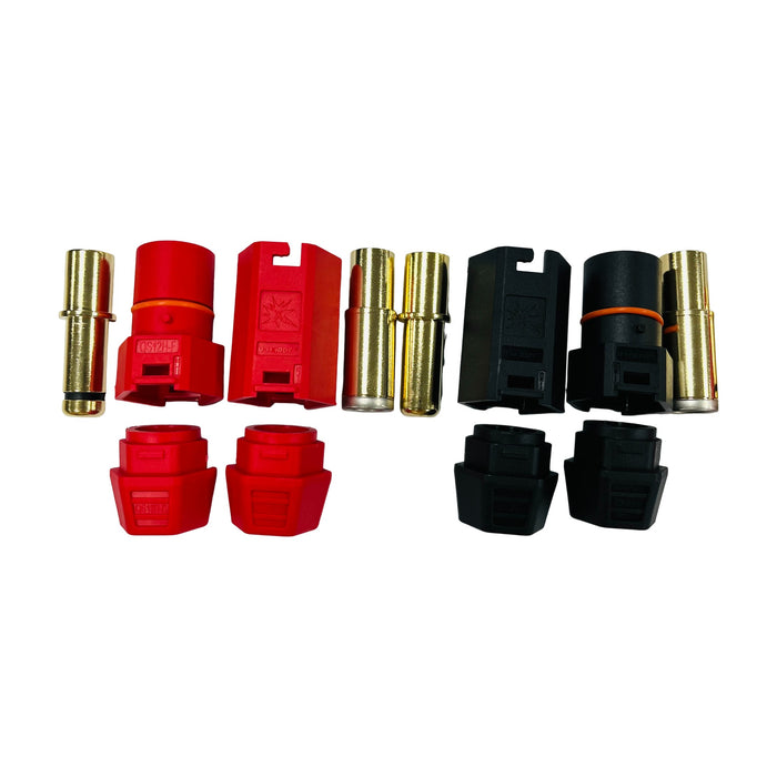 QS12H Gold Single lock waterproof ring Antispark Connector For Electric bicycle electric motor car Energy storage battery UAV Drone airplane QIUSHANG