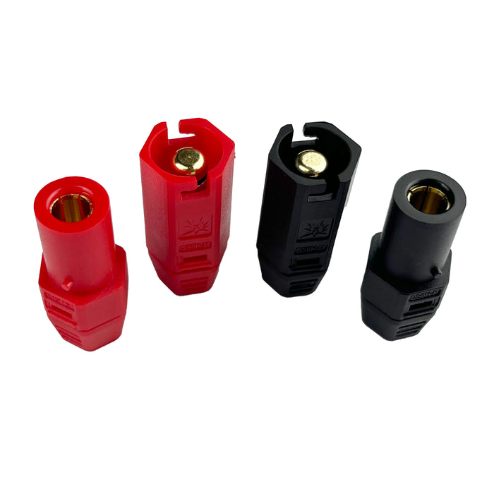 QS6H Single lock Antispark Connector For Electric bicycle electric motor car Energy storage battery UAV Drone airplane