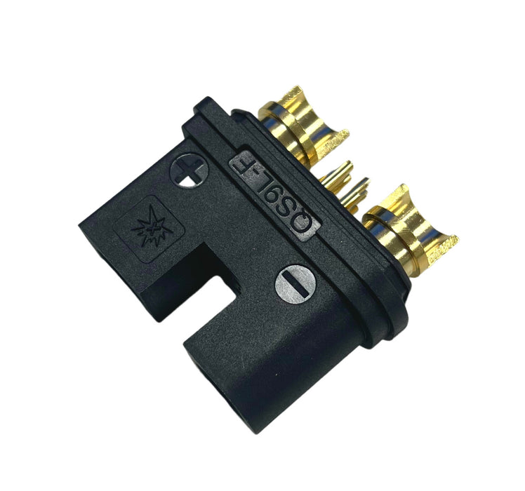 New QS9-L waterproof longer 4P Connector Black Hig Current Anti spark Connector Female