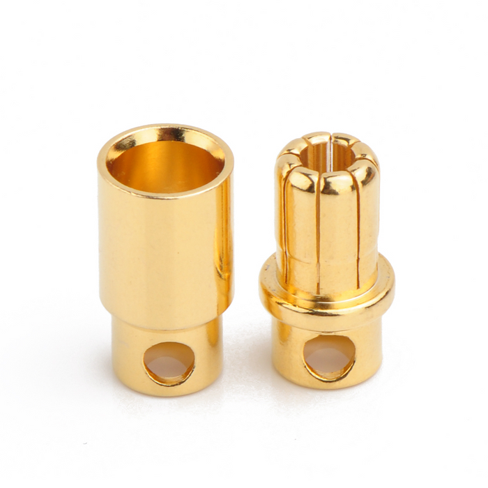 8mm Gold-plated Bullet Plug High Current Banana Connector