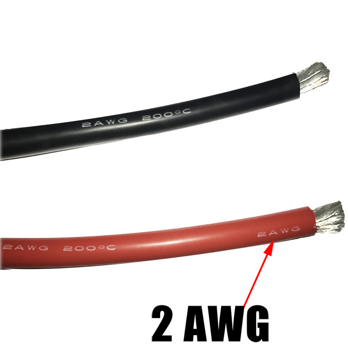 High Quality 2AWG Silicone Wire