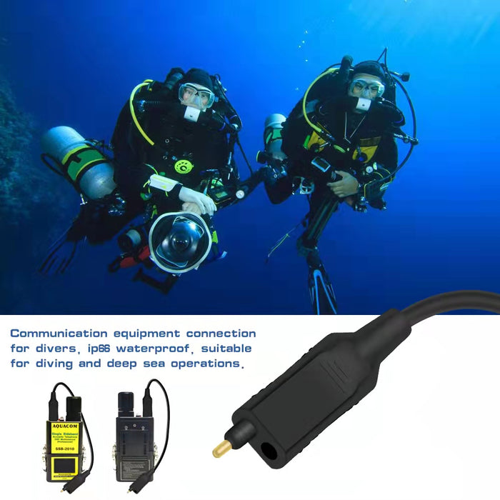Easy Plug and Unplug 15A High Current Divine Connector Suitable Diving Under Water Robot LED connector