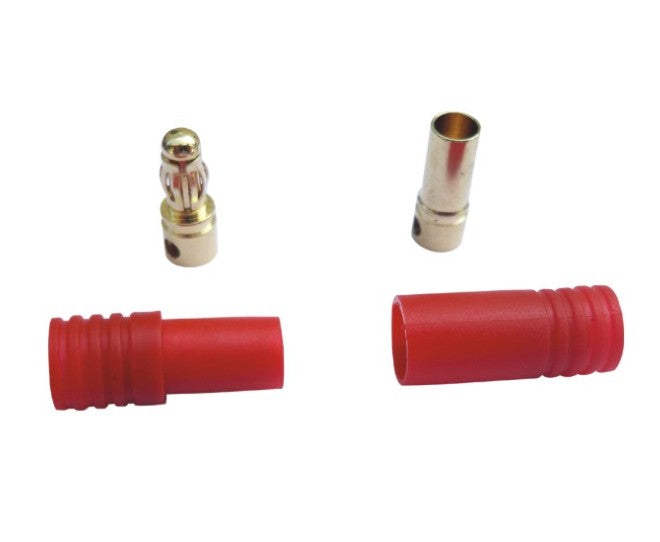 HXT3.5 Connector 3.5mm single Bullet Plug Banana Plug Connector Adapter for RC ESC Motor LIPO Battery