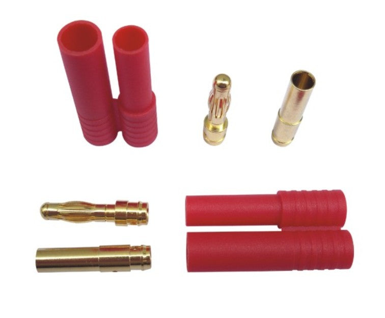 HXT4 Connector 4mm Bullet Plug Banana Plug Connector Adapter for RC ES ...