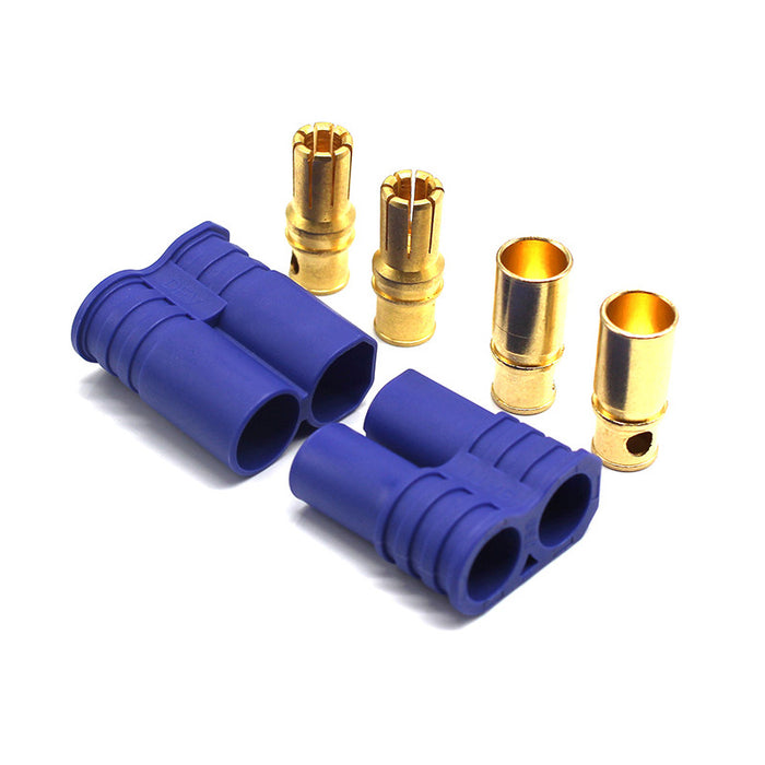 EC8 Connector 8mm Bullet Plug Banana Plug Connector Adapter for RC ESC Motor LIPO Battery