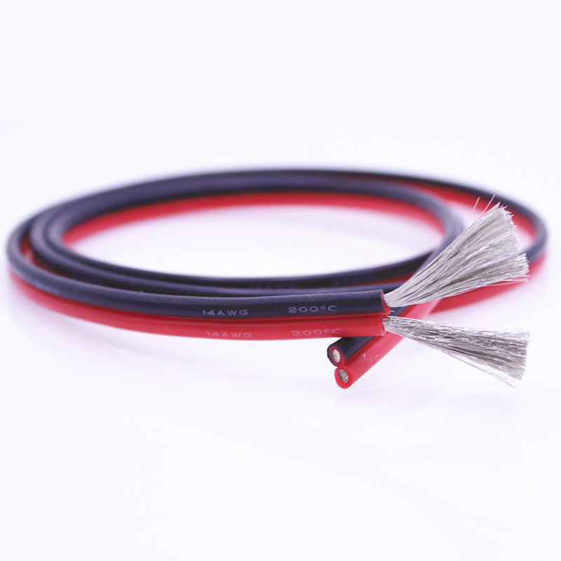 Silicone Wire, 14 Gauge, Ultra Flexible - ProtoSupplies