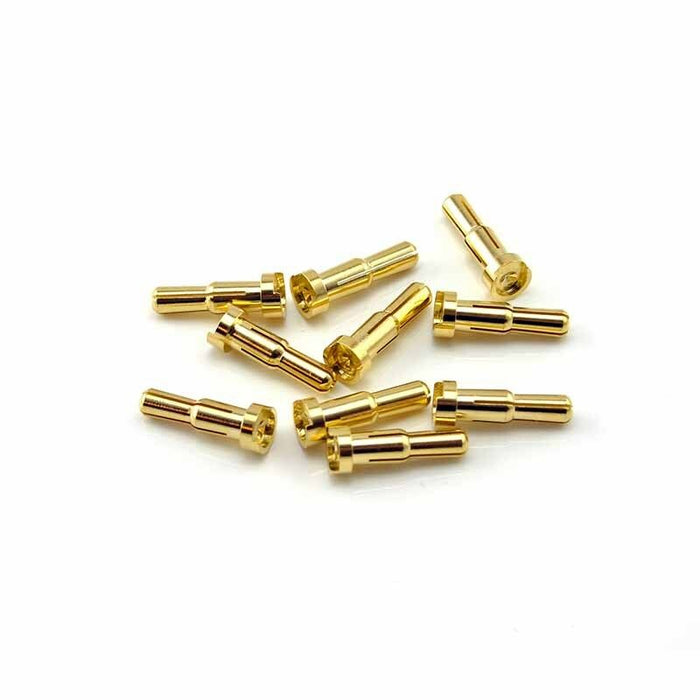 4mm to 5mm Bullet Low Profile Connectors Gold plated Plugs for RC Car ESC Battery