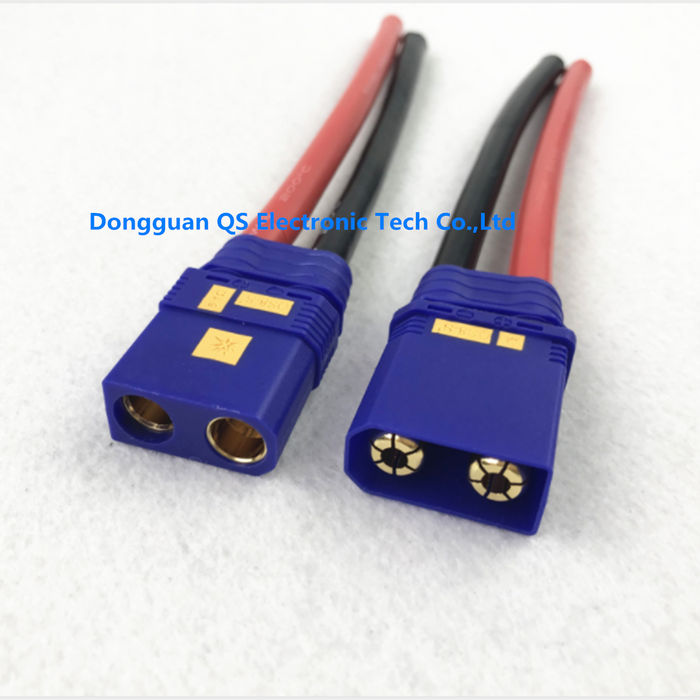 QS8+ Antispark Connector Cable Male And Female with 6AWG Silicone Wire