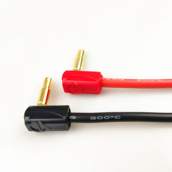 QS 4mm-5mm Bullet Low Profile Connectors Gold plated Plugs for RC Car ESC Battery DIY solder set