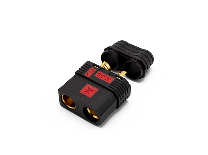 QS8 Connector Black Antispark Connector High current connector Female