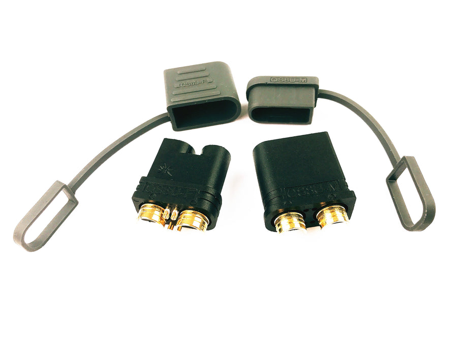 QS8U Black Antispark Connector Male And Female High current connector
