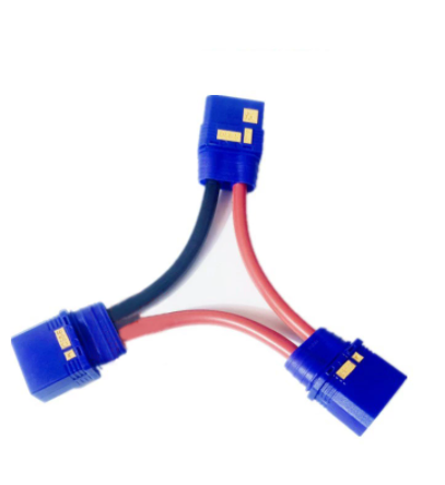 QS8-S Antispark High Current Connector Series Cable Blue