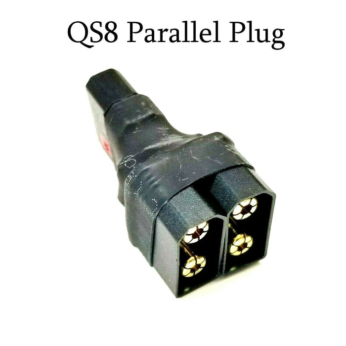 QS8 Parallel Plug (No Wire Version) Keeps Battery Voltage the Same